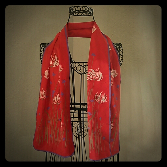 Vintage Scarf Versa by Vera Flowers - Picture 1 of 5